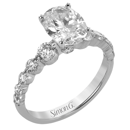 LR3202 WHITE 18K SEMI WHITE