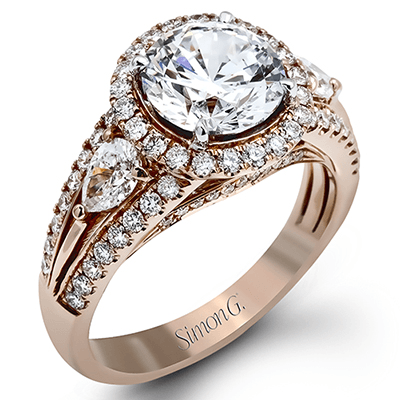 MR1503 WHITE 18K SEMI ROSE