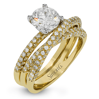 MR1577-D WHITE 18K SET YELLOW
