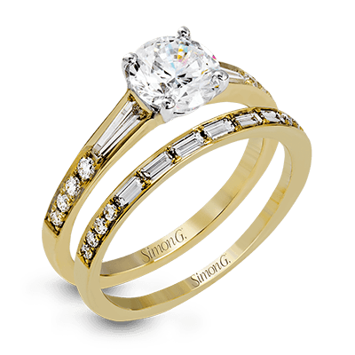 MR2220 WHITE 18K SET YELLOW