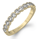 MR2566 WHITE 18K BAND YELLOW