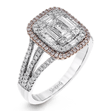 MR2627 WHITE-ROSE 18K SEMI