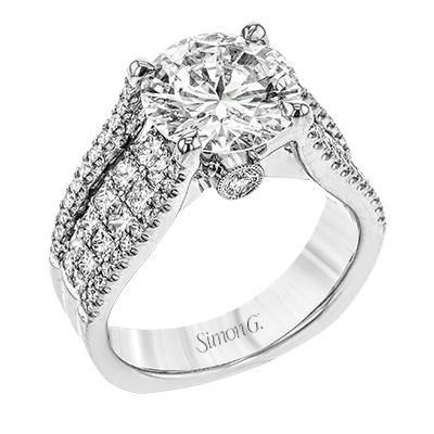 MR2691 WHITE 18K SEMI