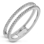 MR3058 WHITE 18K BAND