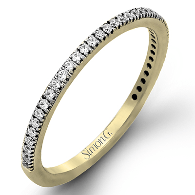 PR108 WHITE 18K BAND YELLOW
