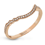 TR529 WHITE 18K BAND ROSE