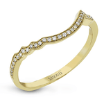 TR529 WHITE 18K BAND YELLOW