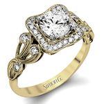 TR549 WHITE 18K SEMI YELLOW