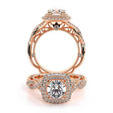 VENETIAN-5048CU-18K ROSE GOLD CUSHION