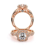 VENETIAN-5051R-18K ROSE GOLD ROUND