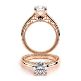 VENETIAN-5047R-18K ROSE GOLD ROUND