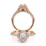 RENAISSANCE-908OV-18K ROSE GOLD OVAL
