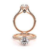 COUTURE-0457R-18K ROSE GOLD ROUND