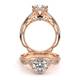 VENETIAN-5078R-18K ROSE GOLD ROUND