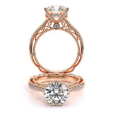VENETIAN-5052R-18K ROSE GOLD ROUND