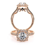 INSIGNIA-7092R-14K ROSE GOLD ROUND