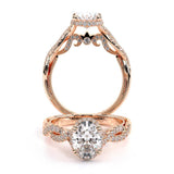 INSIGNIA-7099OV-14K ROSE GOLD OVAL