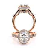 INSIGNIA-7101OV-18K ROSE GOLD OVAL
