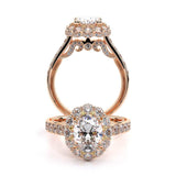 INSIGNIA-7106OV-14K ROSE GOLD OVAL