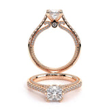 COUTURE-0452P-18K ROSE GOLD PRINCESS