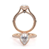 COUTURE-0482PS-14K ROSE GOLD PEAR