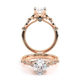 COUTURE-0476OV-14K ROSE GOLD OVAL