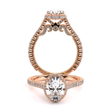 INSIGNIA-7109OV-14K ROSE GOLD OVAL