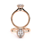 RENAISSANCE-SOL302-XOV-18K ROSE GOLD OVAL