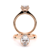 TRADITION-211XOV-18K ROSE GOLD OVAL