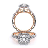 VENETIAN-5057P-14K TWO TONE PRINCESS