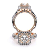 VENETIAN-5066P-14K TWO TONE PRINCESS