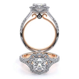 COUTURE-0426P-14K TWO TONE PRINCESS