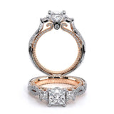 COUTURE-0450P-14K TWO TONE PRINCESS