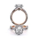 COUTURE-0466OV-18K TWO TONE OVAL