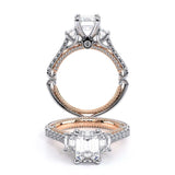 COUTURE-0470EM-14K TWO TONE EMERALD