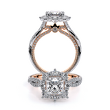 COUTURE-0481P-18K TWO TONE PRINCESS