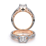 VENETIAN-5003PR-18K TWO TONE PRINCESS