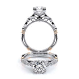 PARISIAN-100R-18K WHITE ROUND