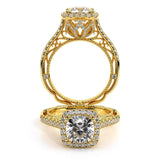 VENETIAN-5061CU-18K YELLOW GOLD CUSHION