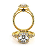 COUTURE-0424CU-14K YELLOW GOLD CUSHION
