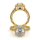 VENETIAN-5080CU-18K YELLOW GOLD CUSHION