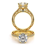 VENETIAN-5052R-18K YELLOW GOLD ROUND