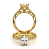VENETIAN-5052OV-14K YELLOW GOLD OVAL