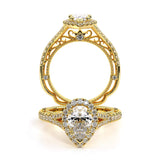 VENETIAN-5057PEAR-18K YELLOW GOLD PEAR