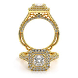 VENETIAN-5065P-18K YELLOW GOLD PRINCESS