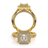 VENETIAN-5066P-18K YELLOW GOLD PRINCESS