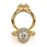 VENETIAN-5066OV-18K YELLOW GOLD OVAL
