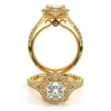 COUTURE-0426P-18K YELLOW GOLD PRINCESS