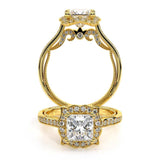 INSIGNIA-7092R-14K YELLOW GOLD PRINCESS