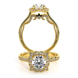 INSIGNIA-7092R-14K YELLOW GOLD ROUND
